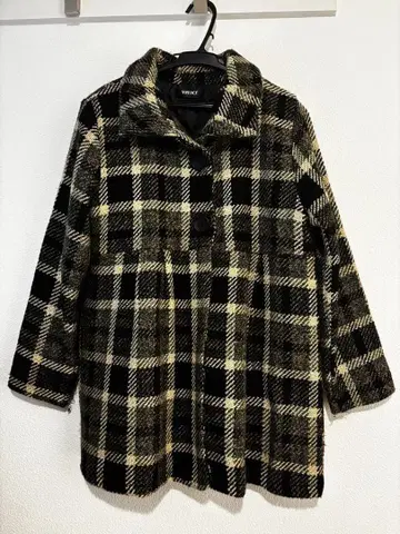 VIVACE 체크 무늬 코트