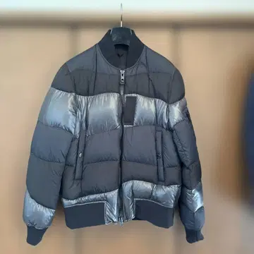 TATRAS 다운 자켓 블랙/실버