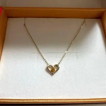 K10 하트형 목걸이