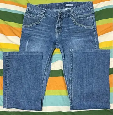 [인기 상품!] SPORTIFF 블루 스트레이트 청바지