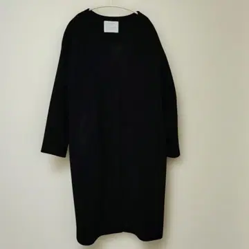 노카라 코트 V넥