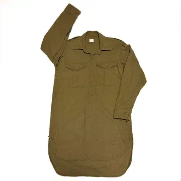 50s M 상당 밀리터리 faulat 셔츠 영국군 오피서 셔츠