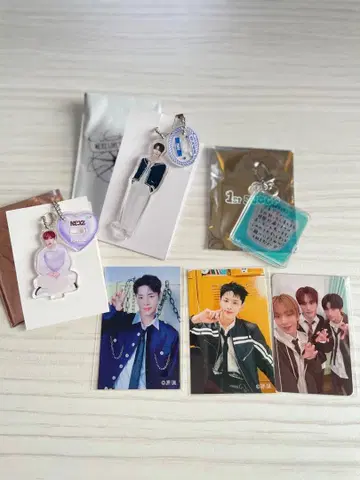 NEXZ HARU 아크릴 키링 포토 카드