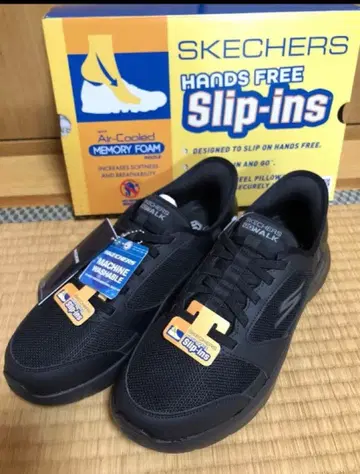미사용 새상품 스케쳐스 슬립인즈 스니커즈 26.5 핸즈프리