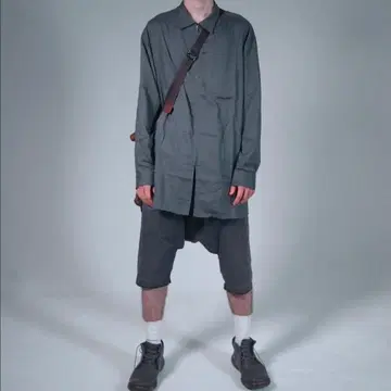 y's for men 98aw 지퍼 롱 셔츠