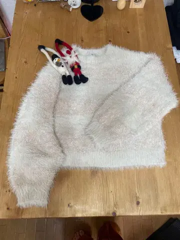 niko and - 퍼 느낌 긴팔 니트