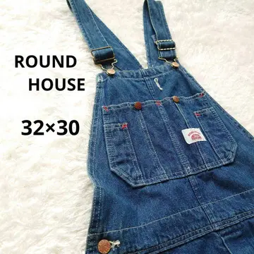 ROUNDHOUSE 데님 오버롤 32 x 30