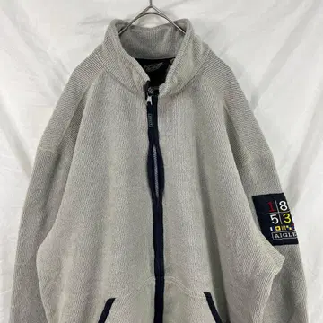 AIGLE 에이글 플리스 자켓 그레이 아웃도어