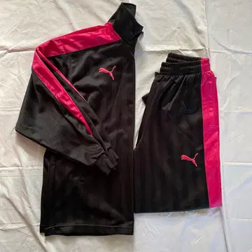 Puma 저리 세트 블랙/핑크