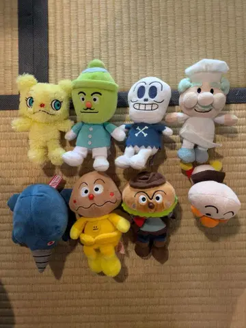 호빵맨 인형 8체 세트!