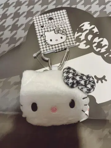 헬로키티 키티 카라비너 키링 봉제 인형