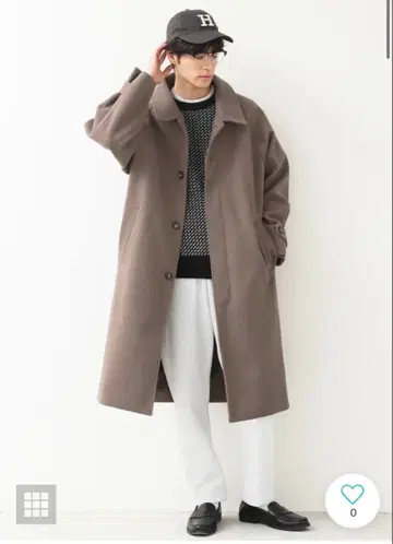 coca 스텐카라 코트 그레이지 남성용 L 사이즈