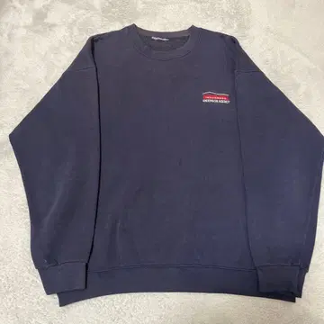 ANDERSON AGENCY 로고 자수 트레이닝복 네이비