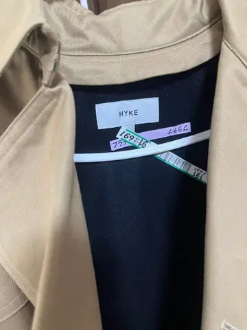 HYKE TRENCH COAT BIG FIT 트렌치코트 빅 핏