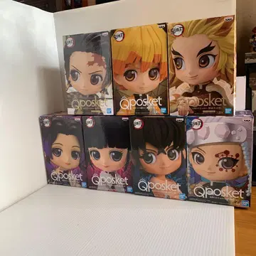 Qposket 피규어 7체 세트 일괄 판매