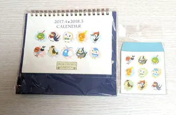 포켓몬 센터 한정판 모크 로즈 정원 달력 복주머니