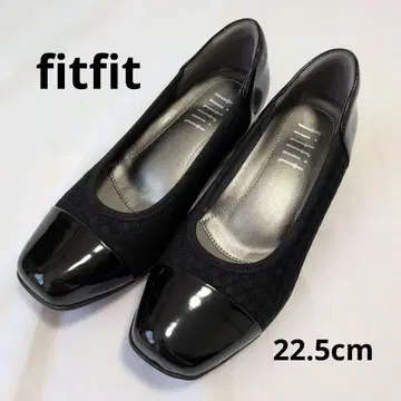 fitfit 핏핏 발수 바이컬러 펌프스 블랙 22.5cm