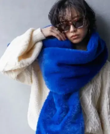 GEVS. [SMILELAND] 머플러 블루