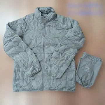 울트라 라이트 다운 자켓 그레이 M