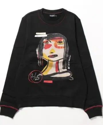 데시구알 회화풍 속기모 트레이닝복