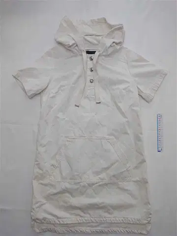 마크 바이 마크제이콥스 XS 후드 부착 원피스 베이지 계열