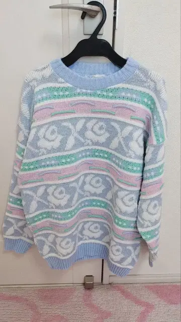 빈티지 팬시 니트 스웨터