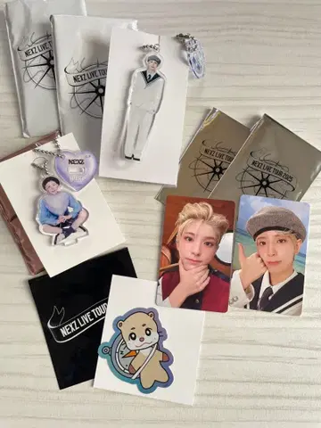 NEXZ YUKI 아크릴 키링 YUTIE 스티커 포토 카드