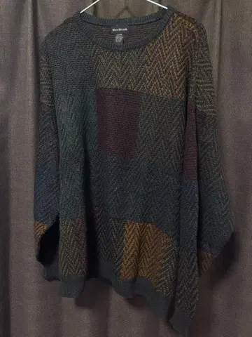 Marc Edwards XL 패치워크 스웨터