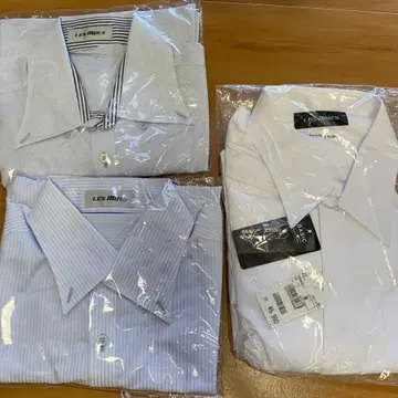 LES MUSES 포멀 셔츠 3개 세트