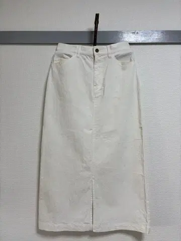 더 샵 TK 화이트 롱 스커트