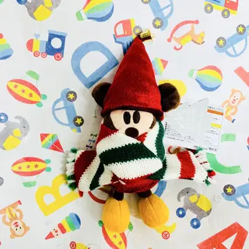 디즈니 크리스마스 리루린린 인형 배지