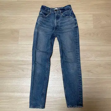 MOUSSY 스트레이트 데님 MVS SKINNY 23inch