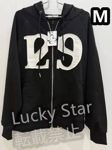 ILLIGO 블랙 후드티 M 사이즈 29 프린트