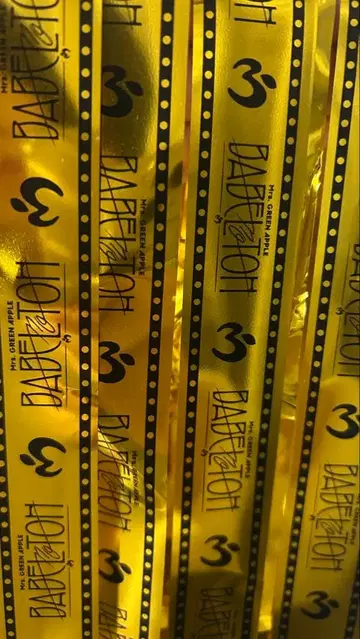 Mrs. GREEN APPLE 바벨탑 은색 테이프 풀 사이즈 노컷