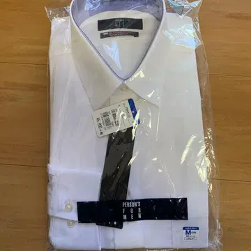 PERSON'S FOR MEN 화이트 드레스 셔츠 M