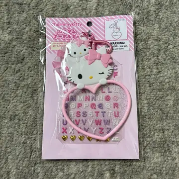 헬로키티 하트형 키링 세트