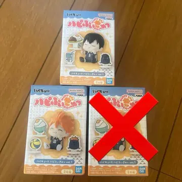 하이큐 하피피규어 히나타 쇼요 카게야마 토비오 2개 세트