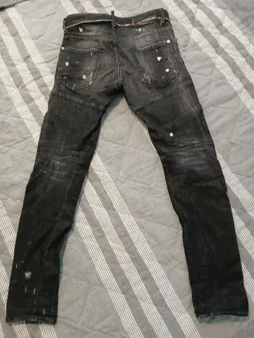 DSQUARED2 다크 데님 슬림 핏 44