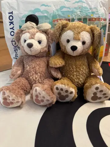 더피 셰리메이 봉제 인형 세트 새상품