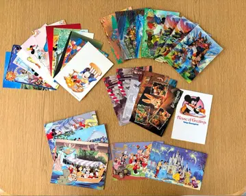 빈티지 디즈니 엽서 33장 세트