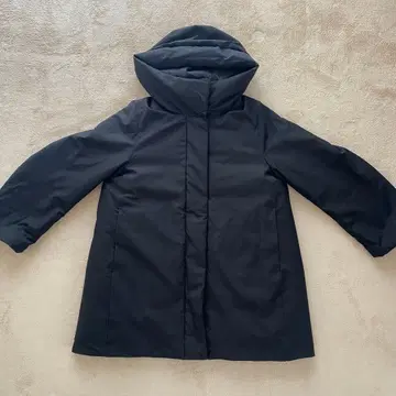 [ UNIQLO ] 하이브리드 다운 숏 코트 블랙 S 사이즈