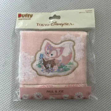 [ 미사용 새상품 ] 리나벨 PAUL & JOE 미니 타월 손수건 핑크