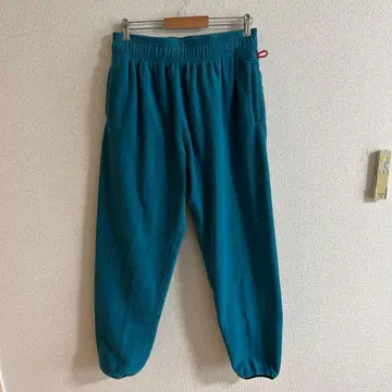 [ 가격 협의 가능 ] 터콰이즈 블루 플리스 셰프 팬츠