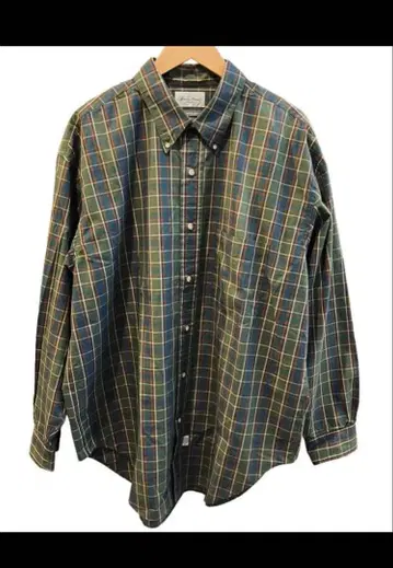 마빈 폰티악 셔츠 체크 무늬 긴팔 셔츠