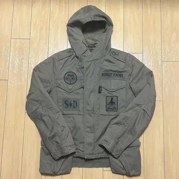 HYSTERIC GLAMOUR 밀리터리 자켓 라이너 포함