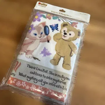 미사용 새상품 더피&리나벨 페이스타월 도쿄디즈니씨