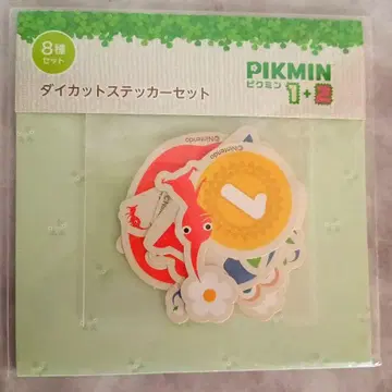 피크민 1+2 다이컷 스티커 세트