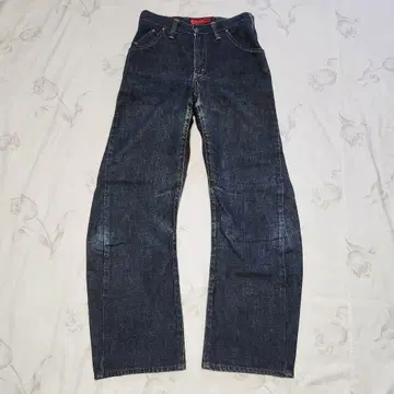 다크 블루 데님 팬츠