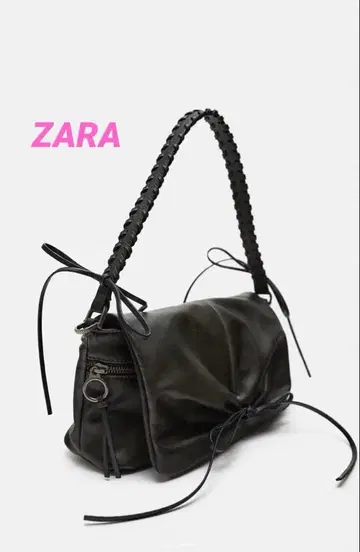 ZARA 데미지 숄더백