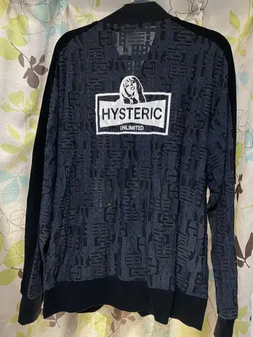 HYSTERIC GLAMOUR 블랙 집업 상의